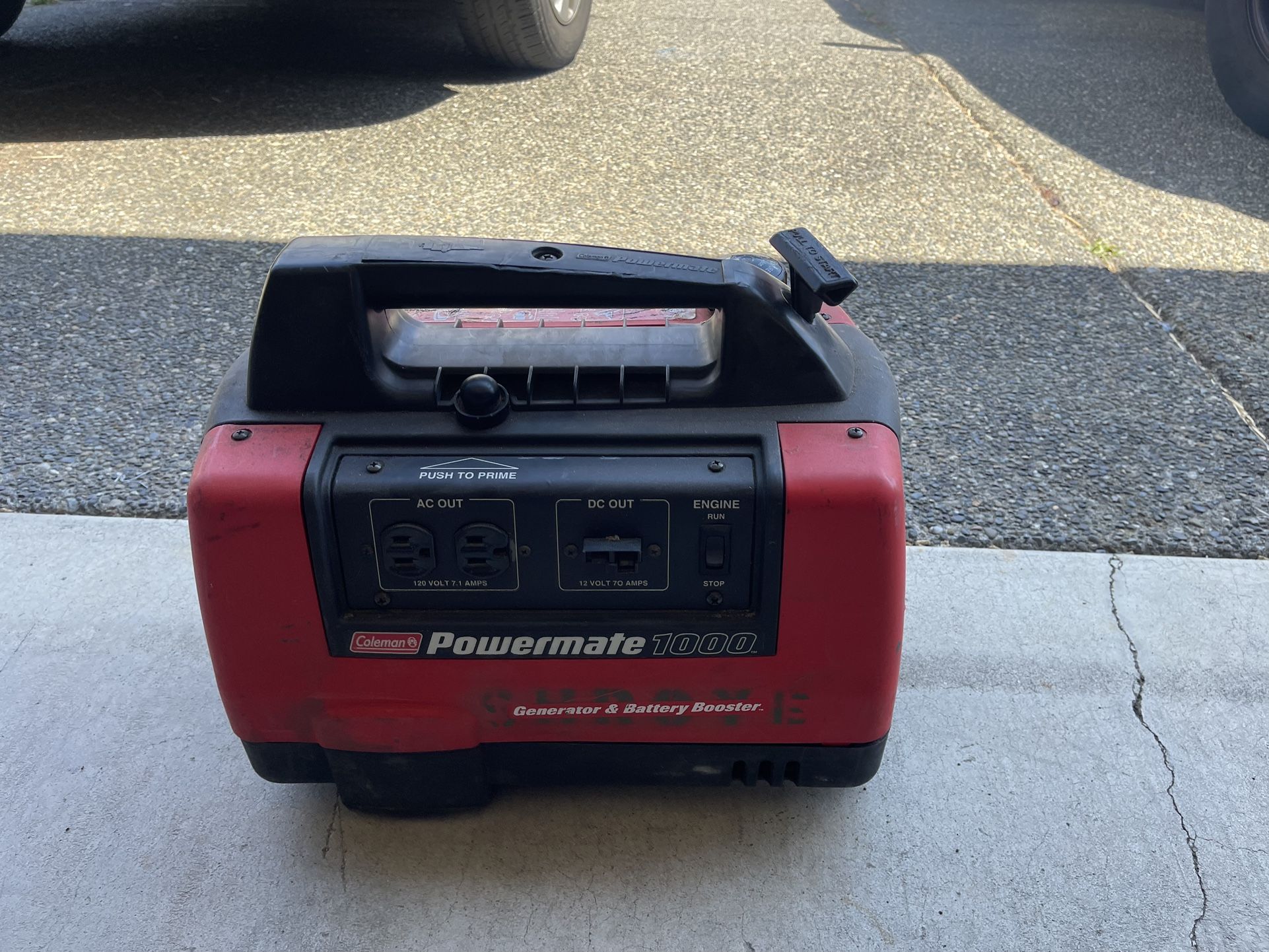 Coleman Powermate Generator & Battery Boosters