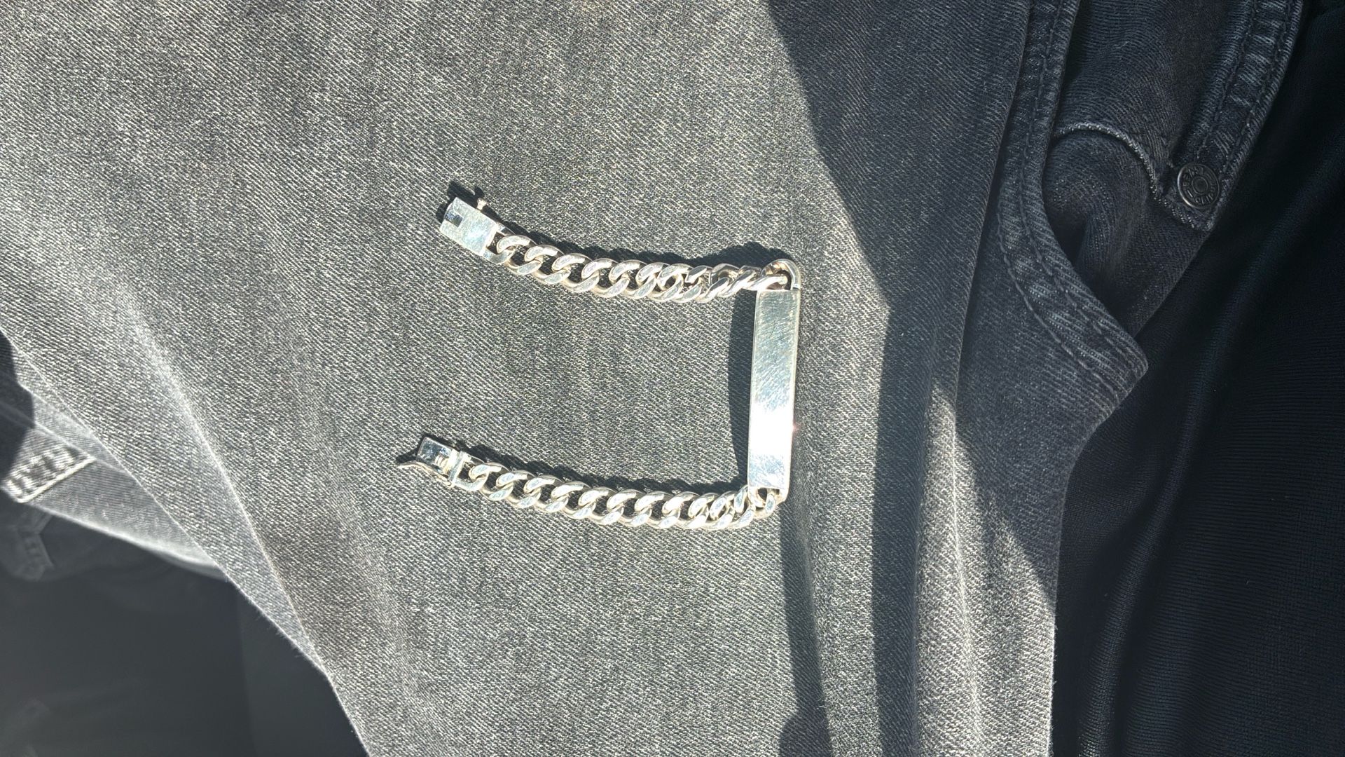 925 silver bracelet 8 inch