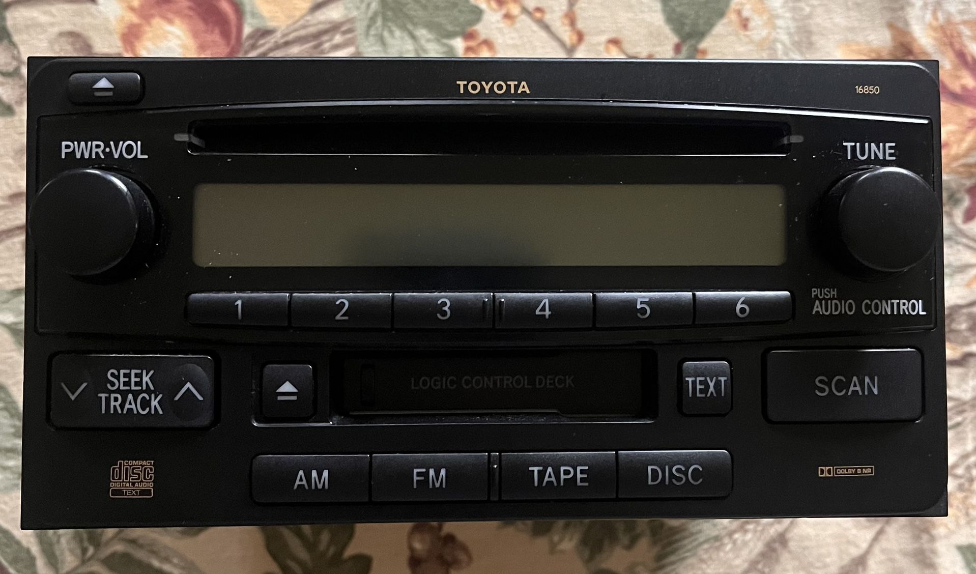 Toyota 4th Gen 4Runner OEM Radio Receiver Head Unit CD Cassette