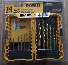 New Dewalt Drill Bit Set
