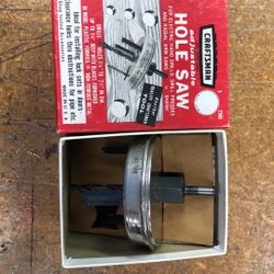 Craftsman adjustable  hole saw 