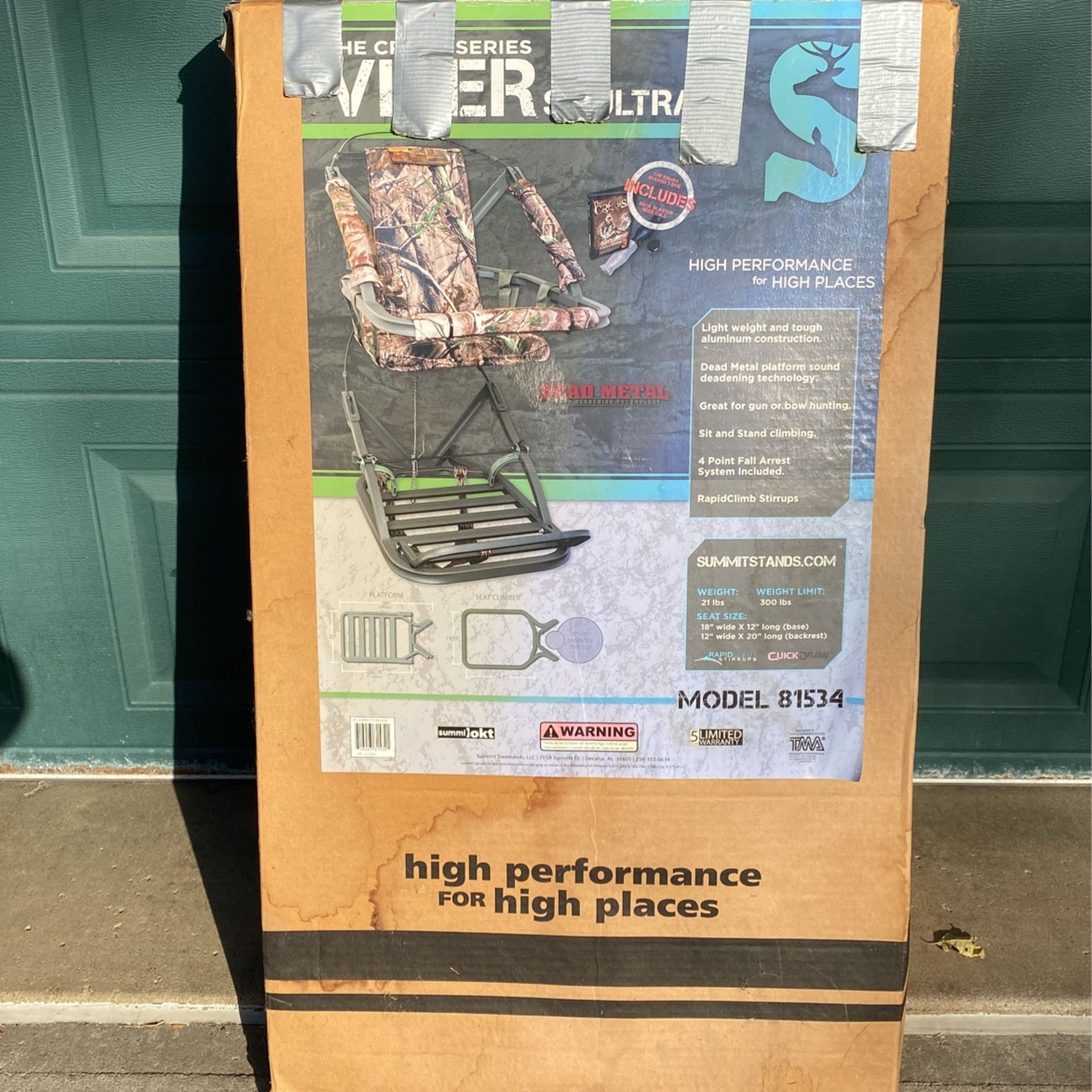 Summit Tree stand Viper SD Ultra