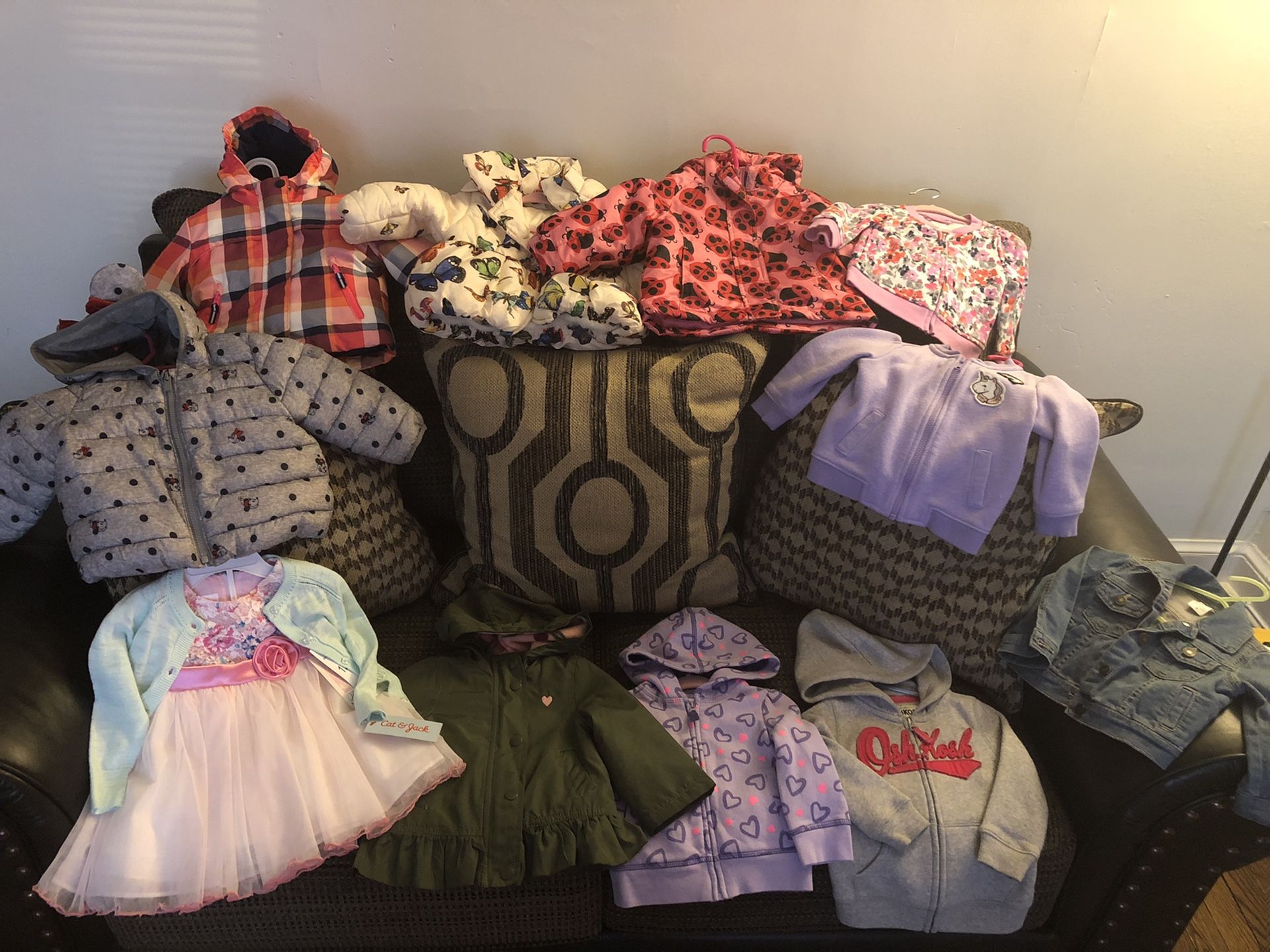 Girl Toddler Coats, Jackets and Easter Dress w/Cardigan