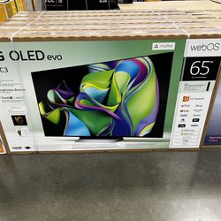 65 INCH LG OLED C3 EVO SMART 4k TVS AI THIN Q OPEN BOX 