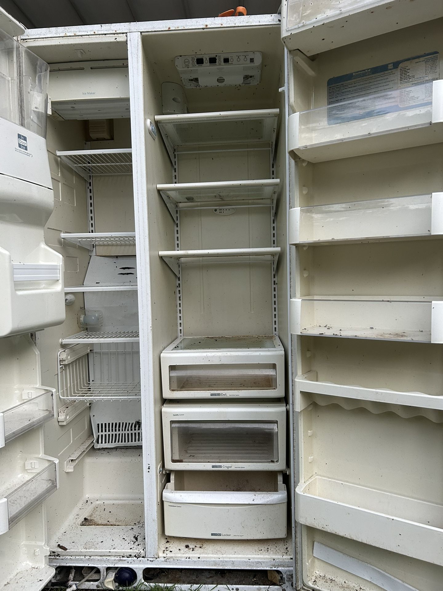 KitchenAid Double Door Refrigerator & Freezer