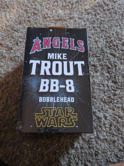 Mike Trout BB-8 Star Wars Angels Bobblehead