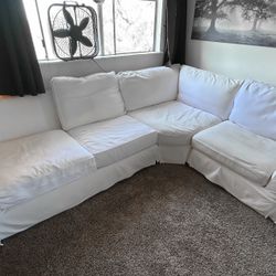 Pottery Barn Sectional Couch 