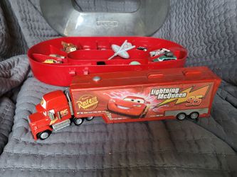 Pixar Cars Collection with Mac and travel case