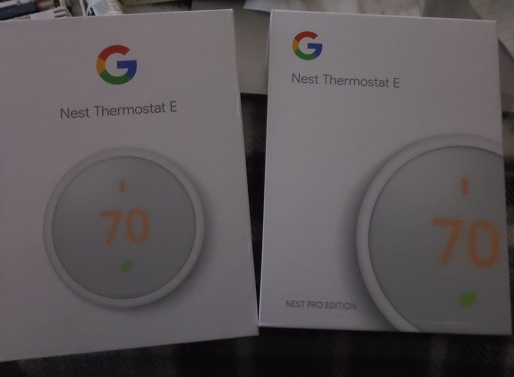 Nest e thermostat 2 pack