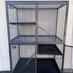 Critter Nation Two  Tiered Critter Cage For 1 or 2 Animals