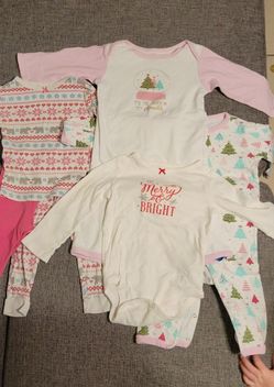 Girls 24mos Holiday PJ Bundle