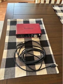 Focusrite scarlet interface