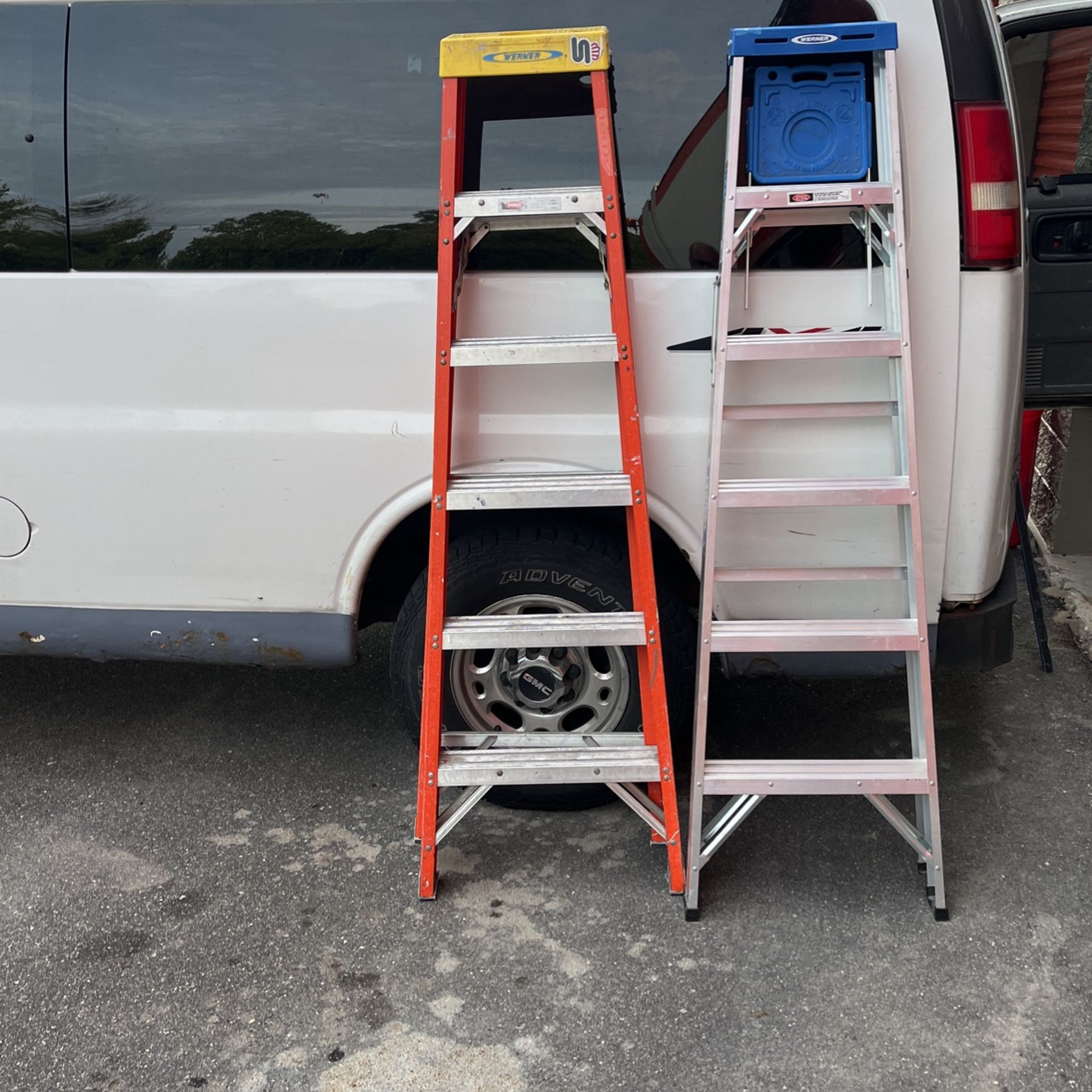 Two Warner 6 Foot Step Ladders for Sale in Smithtown, NY - OfferUp