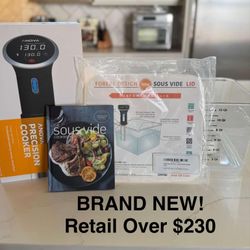 Sous Vide Precision Cooker + Accessories BRAND NEW!