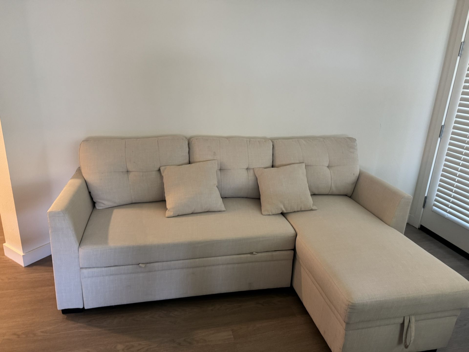 Sillón Cama , Color Beige 