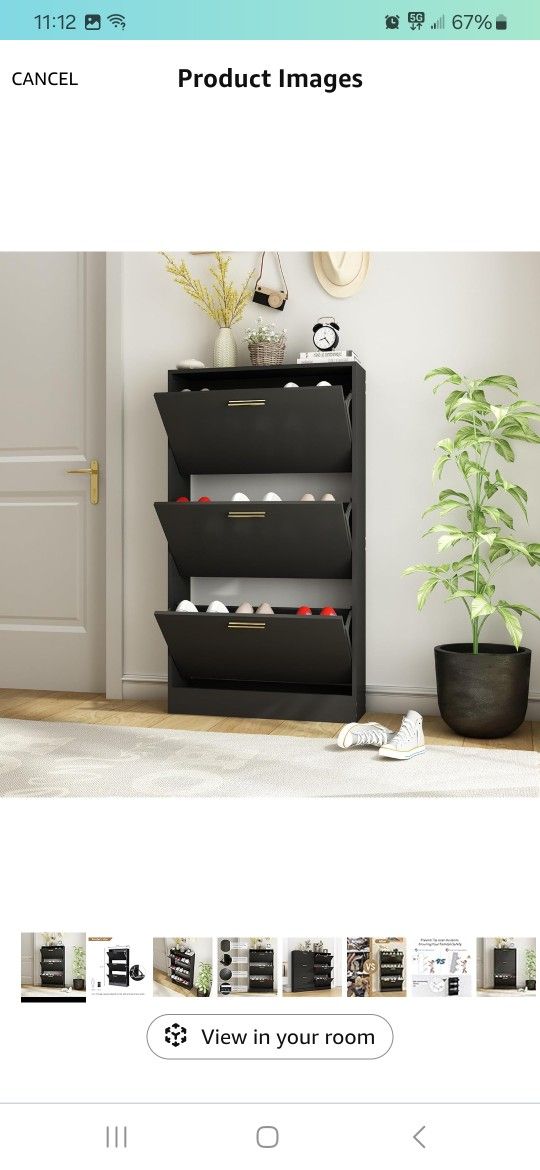 Beautiful Shoe Cabinet New In Box Pick Up In Pomona $50