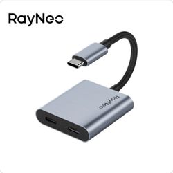 RayNeo USB-C to Glasses Charging Adapter