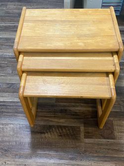 Stackable side tables