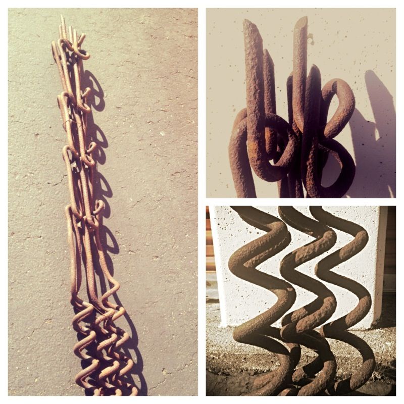 Vintage WWI Military Screw Pickets