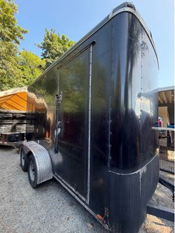 Cargo-mate enclosed trailer