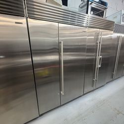 Like New 48” Side By Side Subzero Refrigerator!