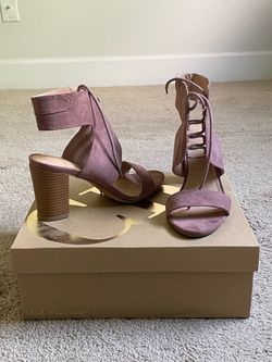Lace up heels