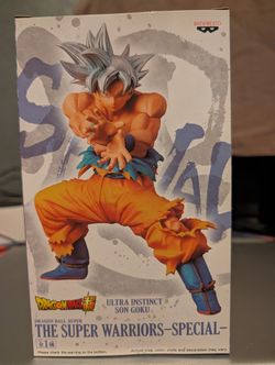 New Boxed Mastered Ultra Instinct Goku Banpresto 7 To 8 Inches