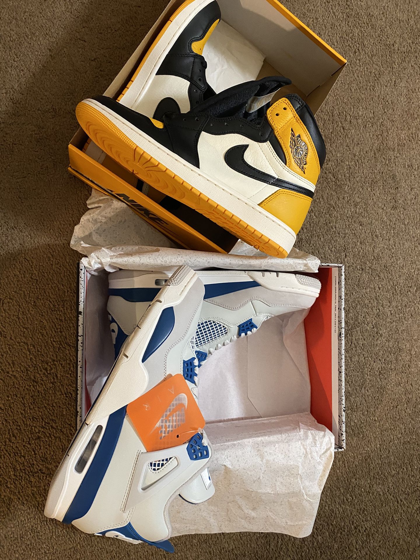 Jordan 4 Military Blue