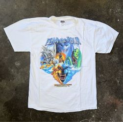 Vintage Busch Gardens Fear the Four Vintage Graphic T-Shirt