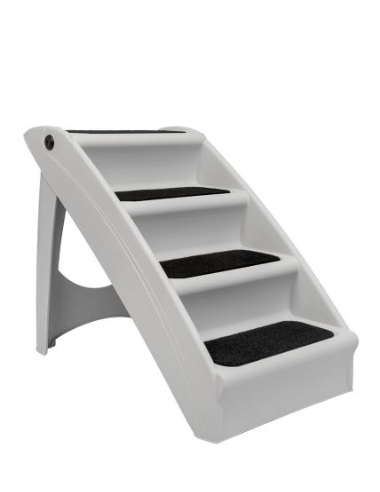PetSafe CozyUp Gray Folding Pet Steps, 28" L X 18" W X 25" H