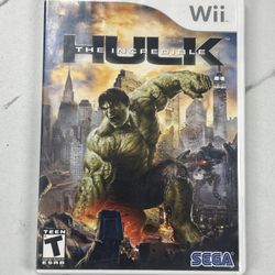 The Incredible Hulk – Nintendo Wii (2008, SEGA)