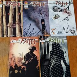 The PATH COMIC BooK Samuari 5 Lot Fighting Swords 6 Thru 10
