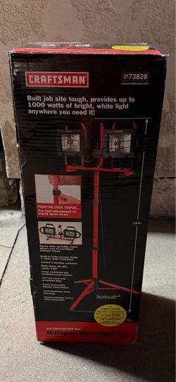 Craftsman Halogen Light Set Never Used