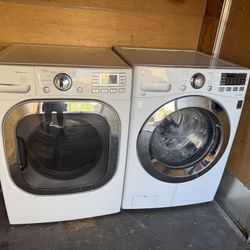 Washer And Electric Dryer