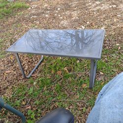 Small Glass Top Table