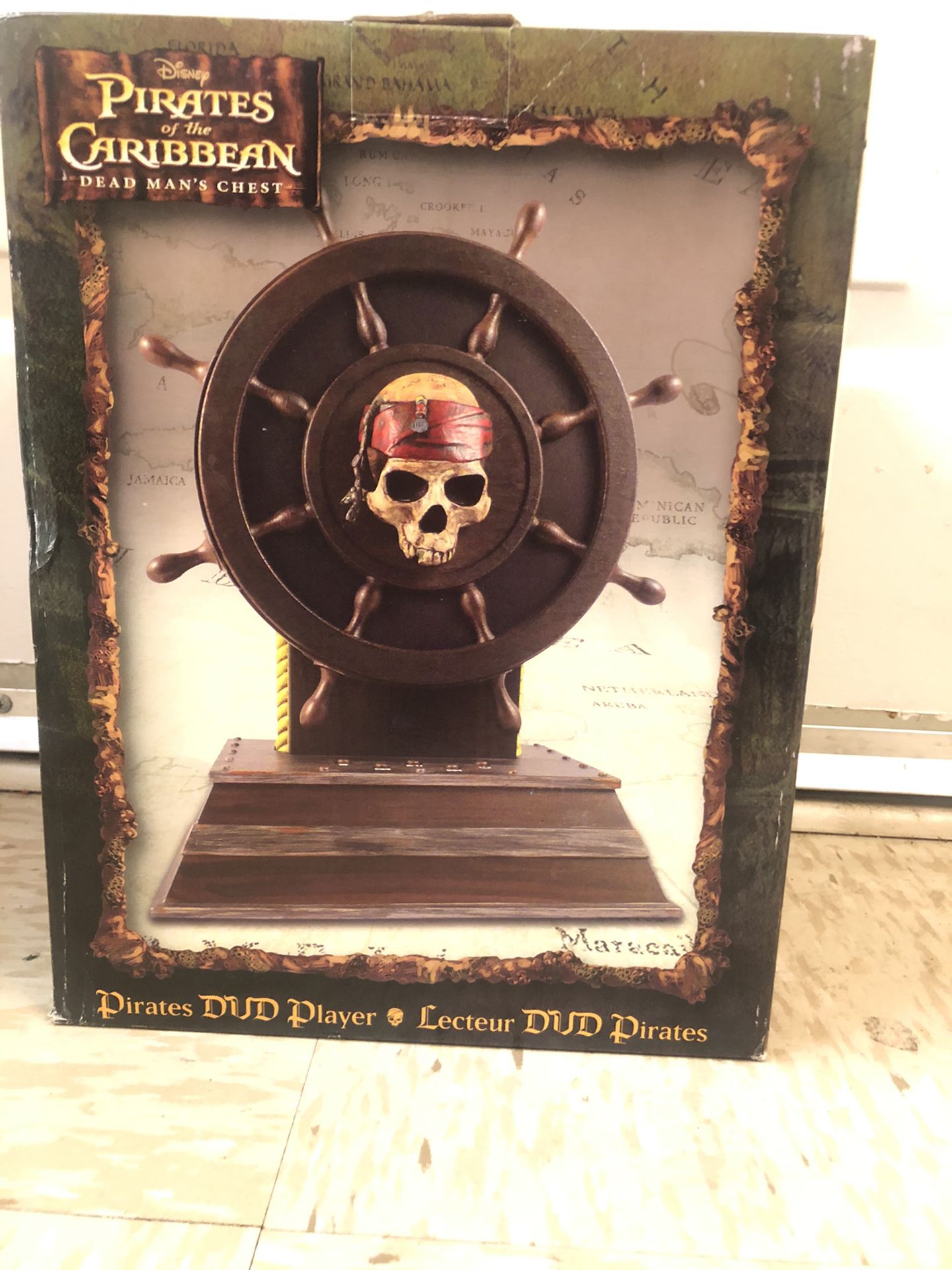 Pirates of the Caribbean Dead Man’s Chest DVD Player