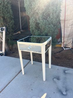 Glam-Style White Nightstand!