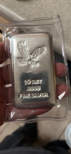 10 oz silver bar