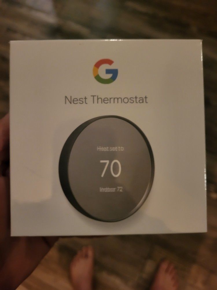 Google Nest Thermostat - New In Sealed Box