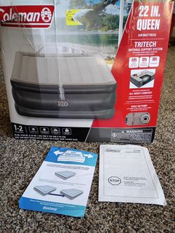Coleman 22in queen air mattress