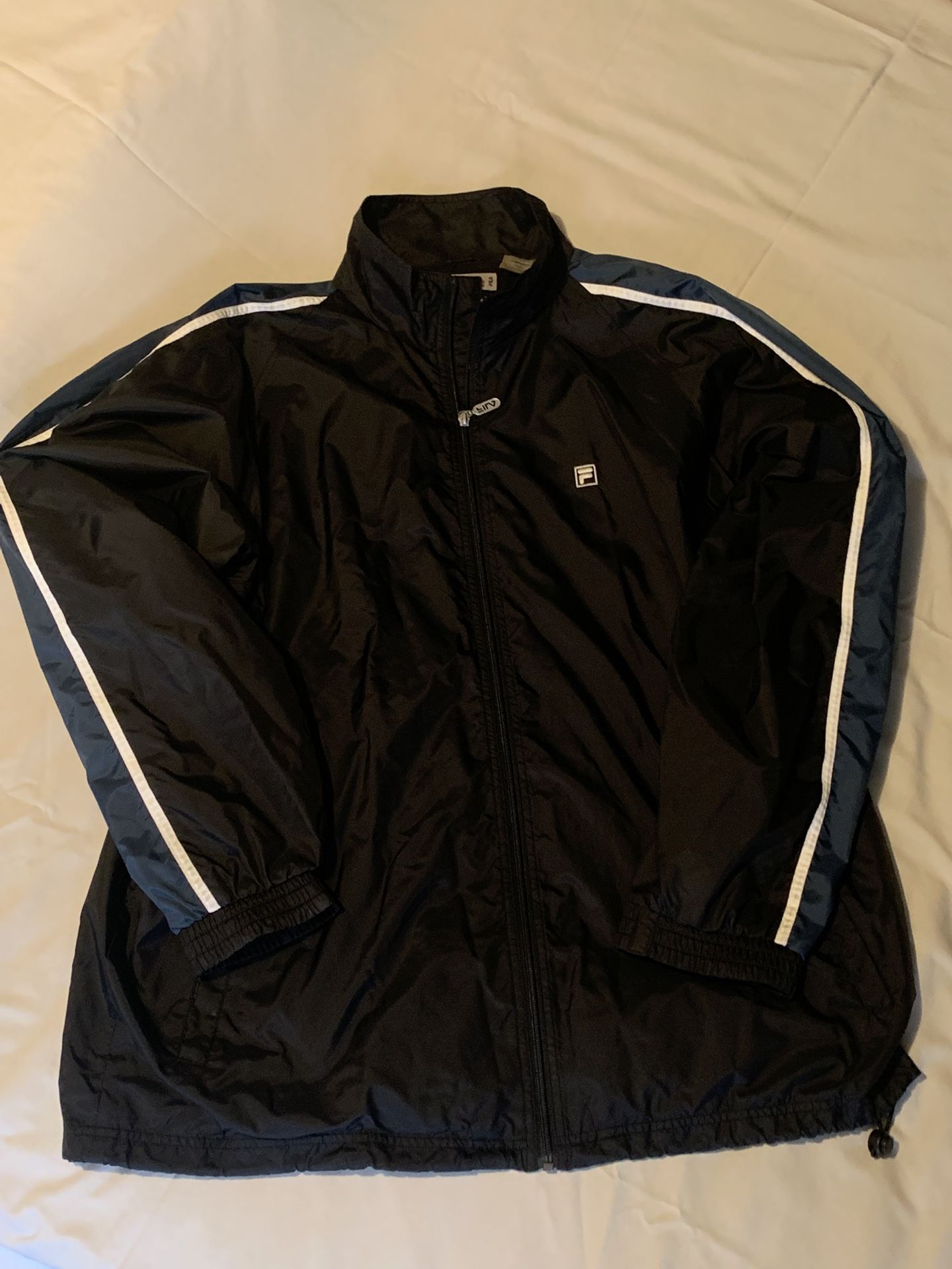 Fila Blue Black Windbreaker Men’s XL