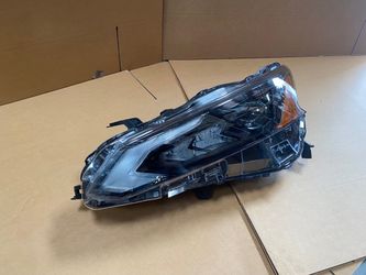 Full LED Headlight Black Housing For 2022 2023 2024 Nissan Altima Driver Passenger