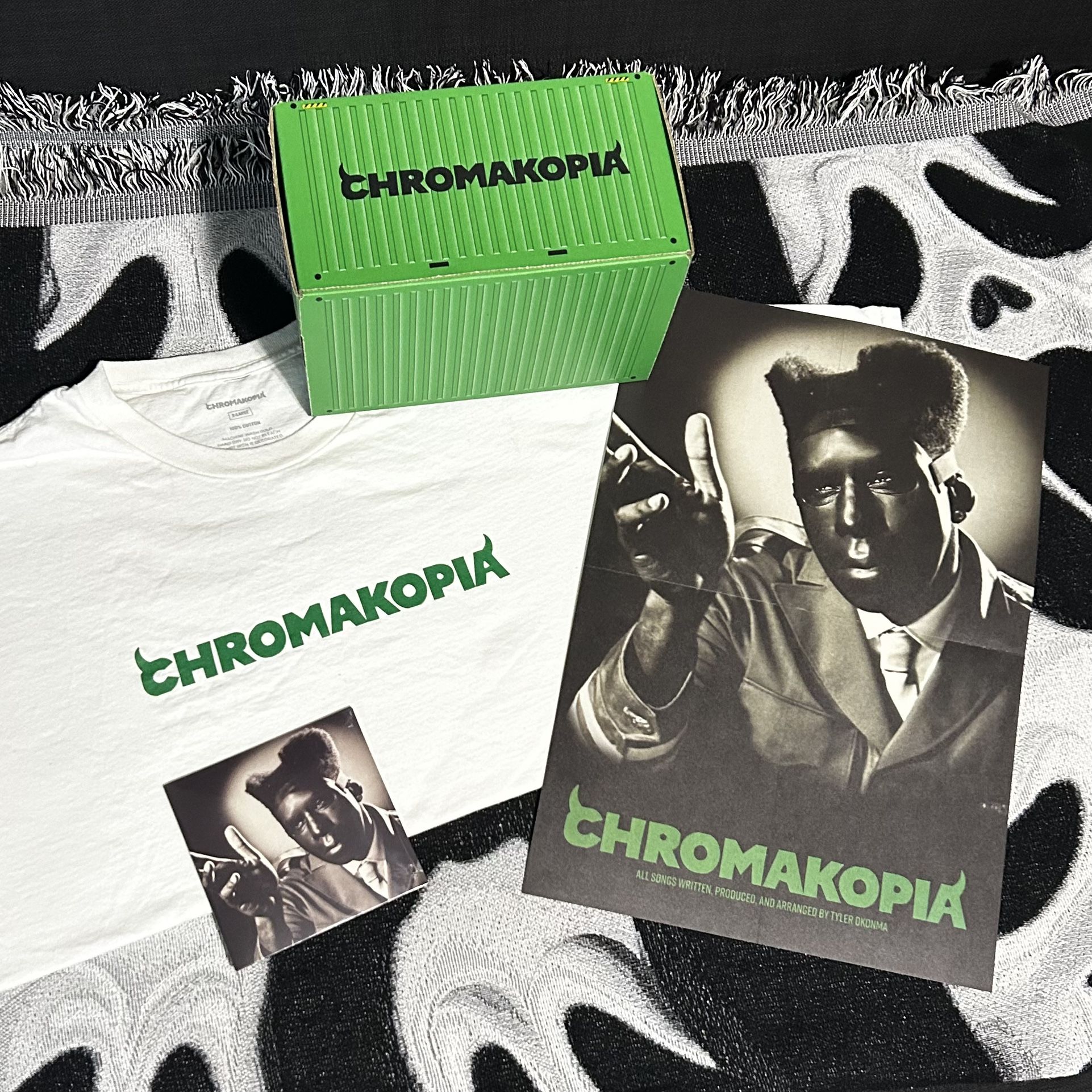 Chromakopia White Tee Bundle