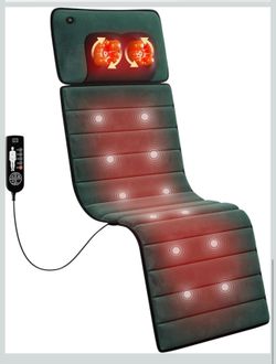 Full Body Massage Mat with Heat, Detachable Massager Pad