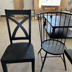 6 FarmHouse Table Chairs MUST PICK UP 