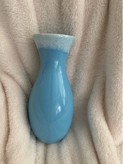 Vintage Blue Drip potttery