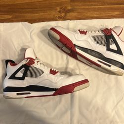Size 14 - Jordan 4 Retro Fire Red 2012