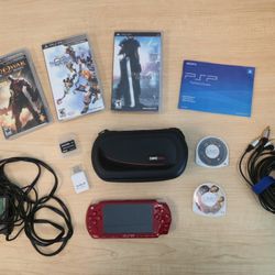 Limited Edition God of War Red PSP Bundle