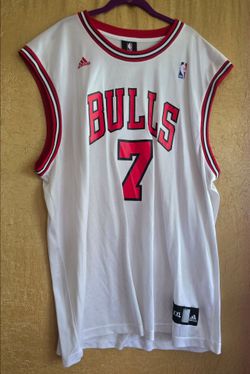 Vintage Adidas NBA Chicago Bulls Ben Gordon 7 Jersey Mens XXL White Mesh Y2K
