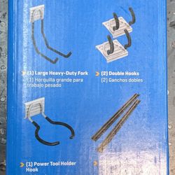 NIB Kobalt Storage Rail/Hook System